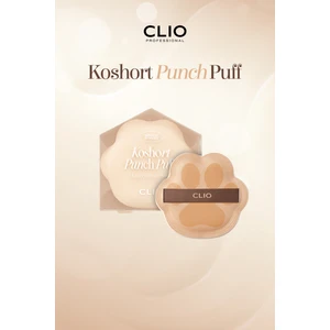 Kavisli Şekliyle Kolay Uygulama Sunan Makyaj Pufu CLIO Koshort Punch Puff (Koshort in Seoul)