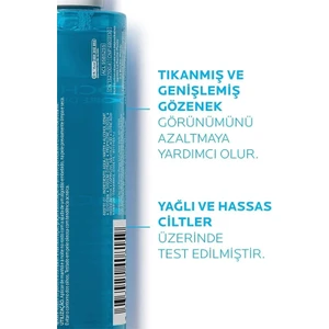 La Roche-Posay Effaclar Yağlı Ciltler İçin Set: Nazik Temizleyici Jel ve Mikro Soyucu Tonik (400 ml + 200 ml)