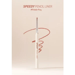 Suya Dayanıklı Kolay Kullanım Sunan Göz Kalemi PERIPERA Speedy Pencil Liner (5 Under Rosy)