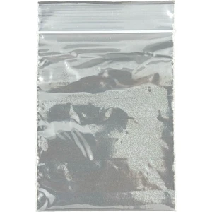 8x10 Cm Şeffaf Kilitli Poşet, Kına, Çerez ve Kuruyemiş Poşeti, Kilitli Torba - 100 Adet