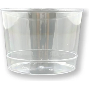 Sert Plastik Tatlı Kasesi Magnolya Kabı