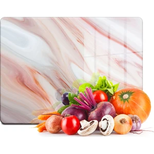 Kırmızı Mermer Görünümlü Cam Kesim Tablası 20 x 30 cm