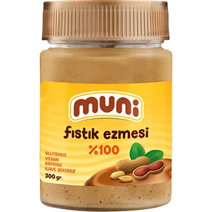 %100 Fıstık Ezmesi, 300 g