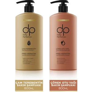 Dp Çam Terebentin 800 ml + Çörek Otu 800 ml Şampuan