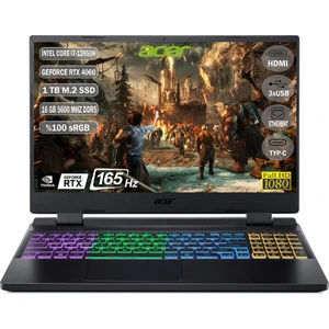 Nitro 5 I7-12650H 16 GB 1 TB SSD RTX 4060-8 GB 15.6'' 165 Hz Freedos NH.QM0EY.00B+165