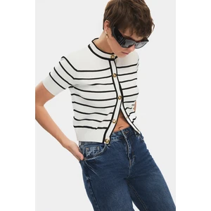 NG Style Kısa Kollu Triko Hırka