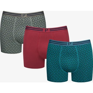 Colourful 3lü Çok Renkli Boxer Külot