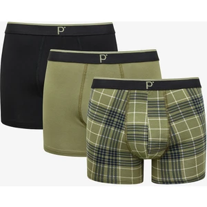 Stripe Detailed 3lü Çok Renkli Boxer