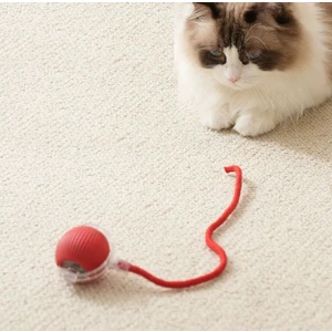 Kedi Köpek Için Kendinden Hareketli, Şarjlı ve 360 Derece Dönen Interaktif Akıllı Oyun Topu