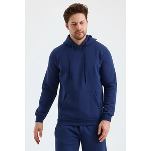 Erkek Kapşonlu 3 Iplik Sweatshirt