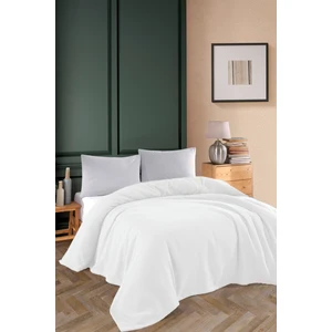 Renkli Gofret Desen Tek Kişilik Pike Yatak Örtüsü Otel Pike 160 x 230  cm