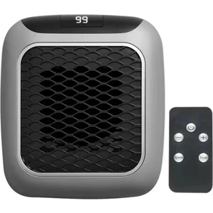 Zaman Ayarlı Kumandalı Priz Tipi Isıtıcı Mini Duvar Tipi Isıtıcı Fanlı 800W Duvar Sobası 220V