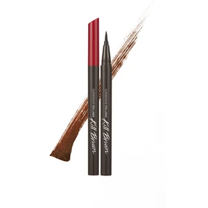 Sünger Uçlu, Suya Dayanıklı Kalem Eyeliner CLIO Superproof Pen Liner Kill Brown (02 Brown)