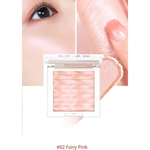 Mikro İnci Tanecikleriyle Yoğun Işıltı Sağlayan Highlighter CLIO Prism Highlighter (02 Fairy Pink)