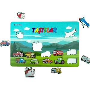 Gift Plus Katmanlı Çocuk Eğitici Oyuncak Bultak Yapboz Puzzle (25X40)