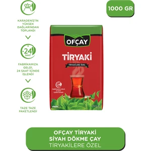 Tiryaki Dökme Siyah Çay 1000gr