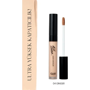Uzun Süre Kalıcı, Pürüzsüz Dokuya Sahip Concealer CLIO Kill Cover Liquid Concealer (04 Ginger)