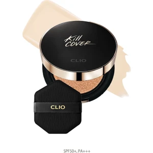 Mat Bitişli Kapatıcılık Sunan Cushion CLIO Kill Cover Fixer Cushion+Refill SPF50+/PA+++ (03/Linen)