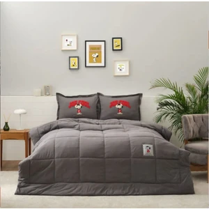 Karaca Home Peanuts By Karaca Home Joe Gri Tek Kişilik Cotton Comfort