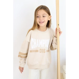 Champions Baskılı Sweat