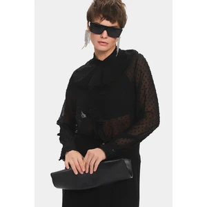 NG Style Flok Baskılı Bluz