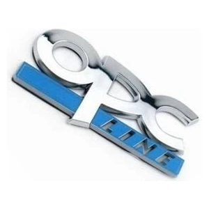 Z Tech Opc Line Krom Metal Logo Amblem Sticker