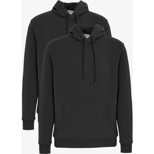 Altınyıldız Classics 2'li Paket Standart Fit Normal Kesim Kapüşonlu Kanguru Cepli Sweatshirt