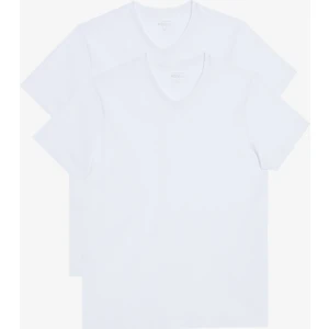 Altınyıldız Classics 2'li Slim Fit Dar Kesim V Yaka %100 Pamuk T-Shirt