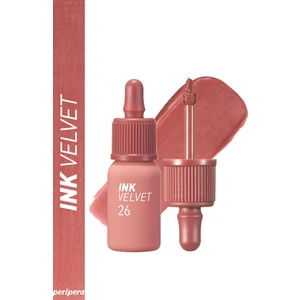 Yüksek Pigmentli, Kadife Görünümlü, Gün Boyu Kalıcı Tint PERIPERA Ink Velvet (26 Well Made Nude)