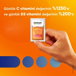 Immunity Vitamin C Max Efervesan Toz 14'lü Saşe * 2 Adet + Hediye Çanta