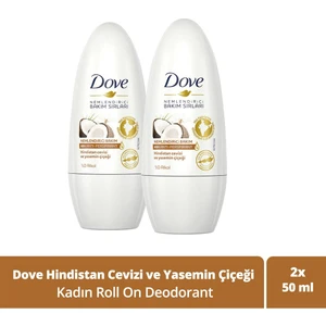 Kadın Roll On Deodorant Hindistan Cevizi ve Yasemin Çiçeği 50ML X2