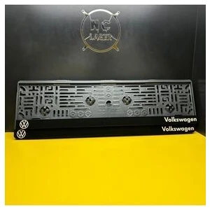 Volkswagen Logolu Takmatik Plakalık