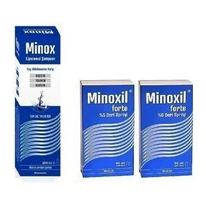 Minox Şampuan ve 2 Kutu Minox Sprey Hediyeli