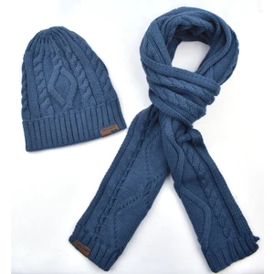 Pierre Cardin-23 Atkı Bere Takım/indigo