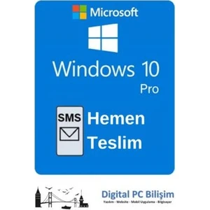 Windows 10 Pro Key Dijital Lisans Anahtarı