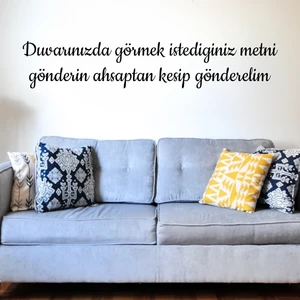 Kişiye Özel Yazılan Ahşap Duvar Dekoru – Dekoratif ve Size Özel Yazılarla Evinizi Kişiselleştirin