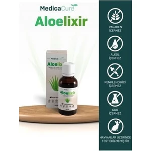 Aloelixir Aloe Vera Jel Vitamin E ve Inulin İçeren Takviye Edici Gıda