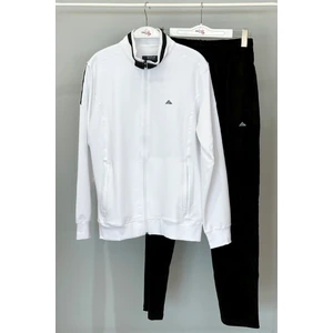 REMSA Erkek Likralı Penye Eşofman Takımı 3715 Beyaz