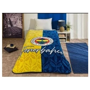 Lisanslı Fenerbahçe Klasik Tek Kişilik Battaniye