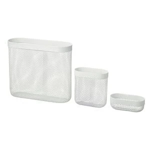 Skadis Pano Için Oval Sepet 3'lü