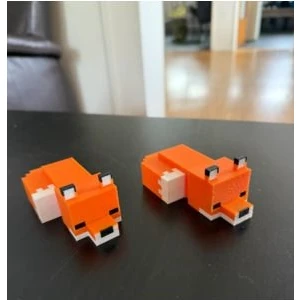 Minecraft Uyuyan Tilki