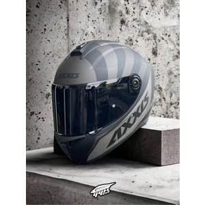 Draken Premier Gray. ''2 Vizörlü'' + ''sticker'' Hediyeli, Mat Motosiklet Kapalı Kask