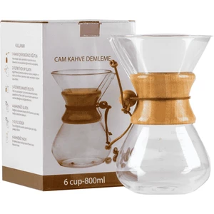 Chemex Kahve Demleme Seti - Cam 6 Fincan