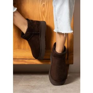 Tüylü Içi Kürklü Ugg Bot