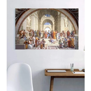 Tosbart Raphael Atina Okulu Kanvas Tablo Ev Oda Dekorasyon