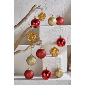 Premium Collection 12lı New Ev Yılbaşı Süs 5 cm