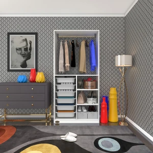 Kenz Life Kenzlife Giysi Dolabı Yalın Byz 180*090*30 Kapaksız Arkalıksız 6 Sepetli