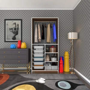 Kenz Life Kenzlife Giysi Dolabı Yalın Cvz 180*090*30 Kapaksız Arkalıksız 6 Sepetli