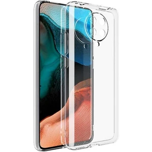 Poco X3 NFC Uyumlu Şeffaf Silikon Kılıf - Kamera Korumalı Esnek Tam Koruma Kapak