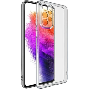 Samsung Galaxy A52S Uyumlu Şeffaf Silikon Kılıf - Kamera Korumalı Esnek Tam Koruma Kapak